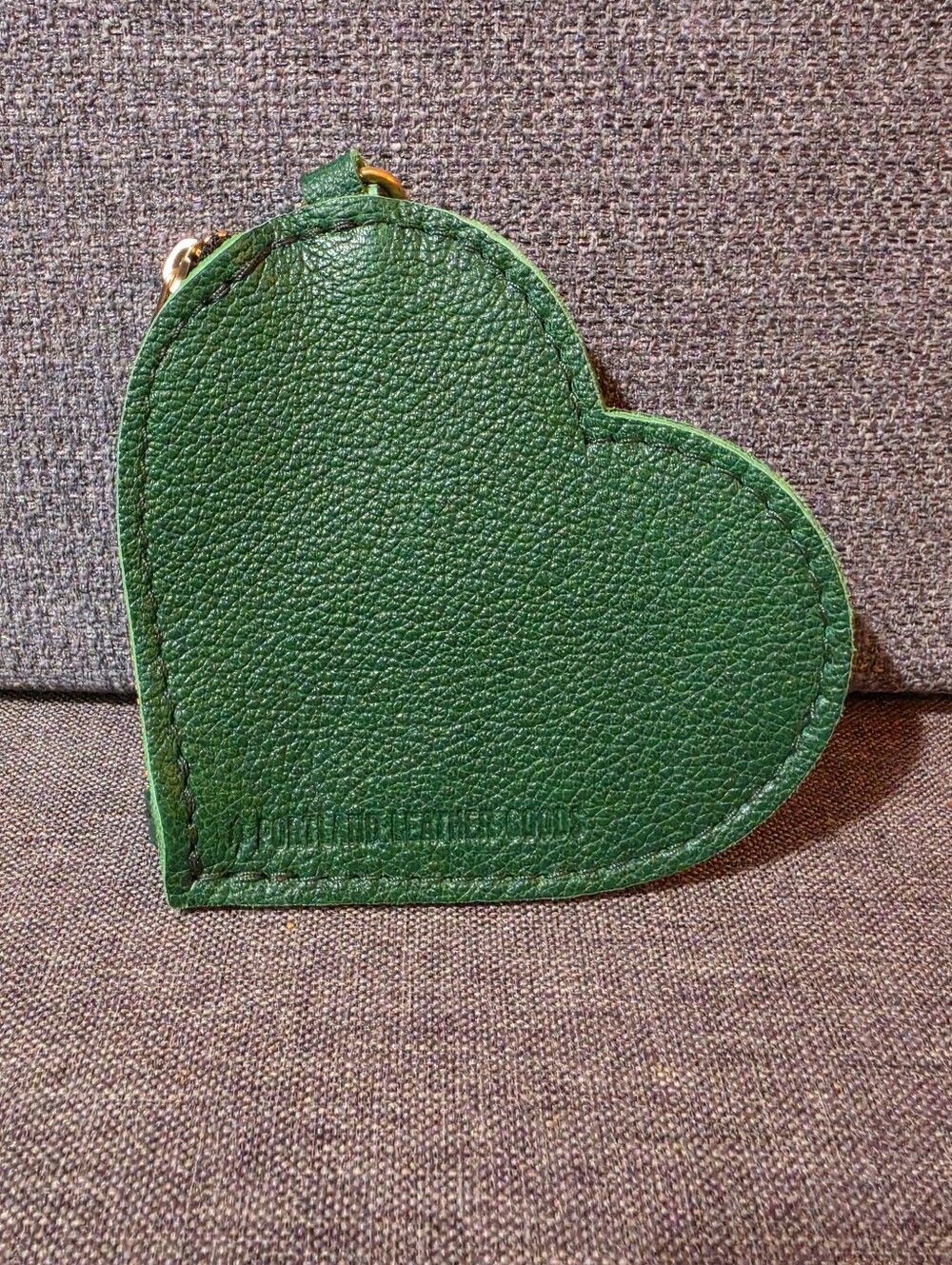 Portland Leather Goods Heart Keychain